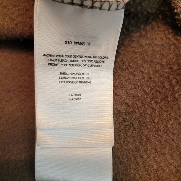 Columbia Zip Fleece Jacket Size L Brown Beige Clay Zip Pockets Gorpcore Outdoor - Picture 6 of 11